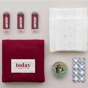 Pochette portable et durable en toile pour serviettes hygiéniques, pliable, cadeau promotionnel fait main pour les élèves du primaire et les adultes - Product Image 3