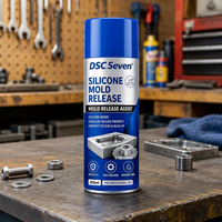 Spray Desmoldante de Silicona 400ml Aerosol Excelente Propiedad Desmoldante Evita la Acumulación para Moldes de Plástico