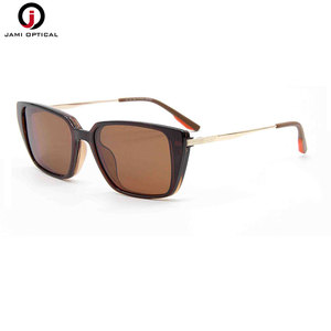 Lunettes de soleil à <span class=keywords><strong>clip</strong></span> pour femmes de haute qualité, monture optique carrée classique en TR90, polarisées, protection UV %, utilisation en extérieur - Product Image 6