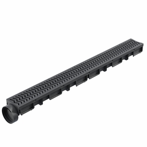 Nhà máy trực tiếp Heavy-Duty máng nước 80 mét chiều rộng bên trong nhựa HDPE kênh thoát nước cho đường lái xe & vườn - Product Image 5