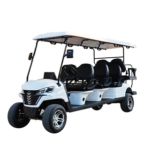 Voiturette de golf Gc6+2 Bibo 2025 New Street avec batterie au lithium 48V, 6 places, moteur 4kW, certifiée DOT/CE, vitesse 30-50 km/h, voiturettes de golf économiques - Product Image 3