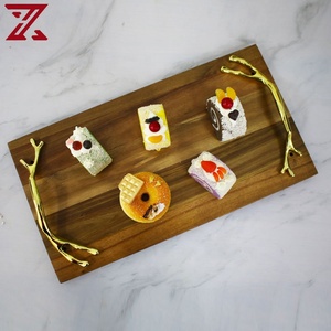 Vassoio impermeabile della caramella del cioccolato di legno solido caratteristico ed elegante usato per la decorazione di lusso della tavola - Product Image 4