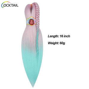 Intrecciare i capelli colorati <span class=keywords><strong>per</strong></span> i <span class=keywords><strong>bambini</strong></span>, breve Pre allungato facile treccia <span class=keywords><strong>per</strong></span> i <span class=keywords><strong>bambini</strong></span> - Product Image 2