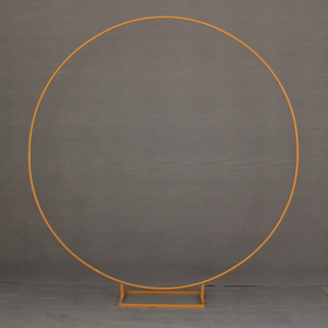 Arche d'arrière-plan <span class=keywords><strong>en</strong></span> <span class=keywords><strong>fer</strong></span> forgé pour mariage 2M, support rond pour fleurs, accessoire de mariage, pelouse extérieure, demi-<span class=keywords><strong>cercle</strong></span>, arrière-plan, nouveauté - Product Image 5