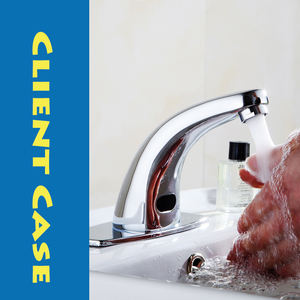 Válvula Mezcladora Industrial de Latón con Doble Manija para Cocina - Product Image 4