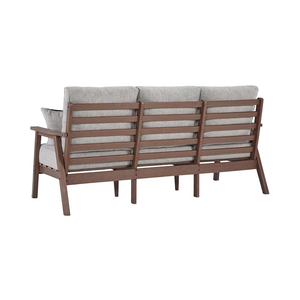 โซฟาแบบแยกส่วนทำจาก HDPE สำหรับใช้ในสวนเฟอร์นิเจอร์กลางแจ้งวัสดุที่ทนทานและกันแสงยูวีกันน้ำสำหรับโรงแรม - Product Image 2