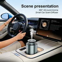 Diffuseur de parfum pour voiture tendance DANQ 20ml, machine aromatique sans eau rechargeable avec commande tactile pour hôtel, bureau, OEM, ODM