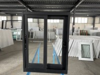 Fenêtres résistantes aux ouragans personnalisées Fenêtre coulissante en aluminium Fenêtre en aluminium à haut rendement énergétique