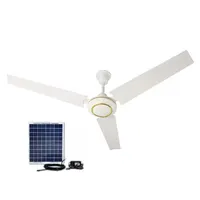 Energy Saving Solar Panel Fan, Rechargeable Ceiling Fans