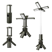 Lampe de camping LED rétractable haute puissance Wason New 1000 Lumens, lampe réglable, feuilles extensibles, lanterne de camping avec support