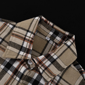 Camicetta a Quadri Enyami, Camicia a Maniche Lunghe, Abbigliamento Streetwear Ampio e Casual, Set Due Pezzi Asimmetrico da Donna - Product Image 6