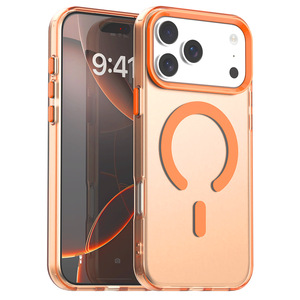 Funda Mate Antihuellas de Color Caramelo, Funda Protectora a Prueba de Golpes para Teléfonos Móviles, Funda Magnética para <span class=keywords><strong>iPhone</strong></span> 15 Pro Max, Funda para <span class=keywords><strong>iPhone</strong></span> 17 - Product Image 2