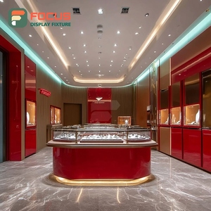 Vitrine de magasin de bijoux de luxe avec panneau en verre trempé, armoire à bijoux - Product Image 3