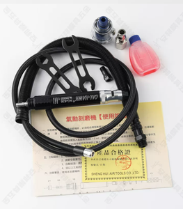 CAL-HAWK 台湾ブラックイーグル AG-636 3mm 6mm ダブルコレットポータブルエア研磨キット ペンシルタイプ空気圧ポリッシャーセット - Product Image 2