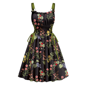 Soldes de printemps : Robe longue décontractée élégante européenne et américaine, respirante, unie, sans manches, pour l'été - Product Image 2