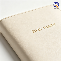 Agenda personnalisé en cuir PU A5 OEM ODM pour femmes et filles, agenda de bureau, cadeau