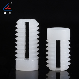 Vis autotaraudeuse Lianyang en plastique M4 10mm pour charnière de porte d'armoire - Product Image 1
