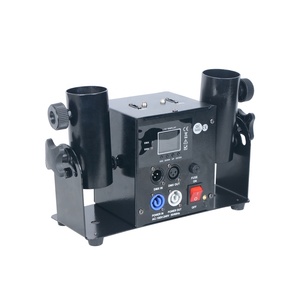 FEIYUEYUE <span class=keywords><strong>2023</strong></span> DMX 512 Machine à confettis à double tête, contrôle manuel, télécommande 2 canaux, 110V-220V, professionnelle pour scène, DJ, mariages - Product Image 2