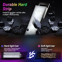 Kit de Luces Ambientales Universales para Auto de 12V 5W con Entrega Rápida, Barra de Luces LED RGB 22 en 1, Lámpara Interior Óptica Symphony