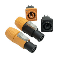 PRATT Wasserdicht 3 Pin Power con True1 Audio LED-Bildschirm Display Lautsprecher Power Stecker Buchse Stecker Buchse Buchse Buchse Buchse