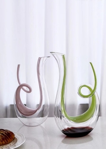 <span class=keywords><strong>Carafe</strong></span> <span class=keywords><strong>à</strong></span> <span class=keywords><strong>vin</strong></span> rouge en verre soufflé <span class=keywords><strong>à</strong></span> la main, unique, pour la vente en gros - Product Image 5