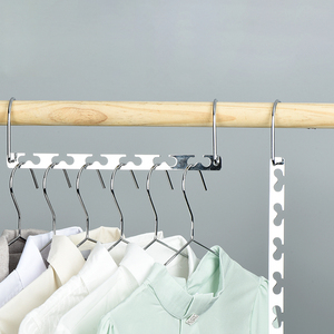 Bán Buôn Kim Loại Ma Thuật Móc Áo Kim Loại Đa Chức Năng Quần Áo Móc Áo Để Tiết Kiệm Không Gian Và Lưu Trữ - Product Image 2
