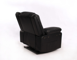 <span class=keywords><strong>Poltrona</strong></span> Reclinabile Elettrica Moderna con Funzione Riscaldante in Pelle per Anziani, Arredo Confortevole per Soggiorno - Product Image 5