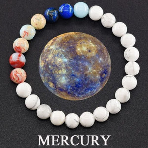 Venta caliente ocho <span class=keywords><strong>planeta</strong></span> pulsera con cuentas piedra Natural guardianes <span class=keywords><strong>del</strong></span> sistema Solar curación Chakra pulsera hombres joyería - Product Image 4