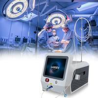 Proctologie laser à diode la plus efficace 980nm 1470nm Dispositif de traitement des hémorroïdes Suppression des hémorroïdes (piles) et des fistules anales