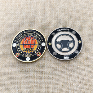 Moneda <span class=keywords><strong>de</strong></span> aleación <span class=keywords><strong>de</strong></span> zinc fundida a presión con esmalte suave multicolor, diseño 3D <span class=keywords><strong>de</strong></span> doble cara, fondo texturizado en contraste, <span class=keywords><strong>arte</strong></span> electrochapado con diseño personalizado - Product Image 4