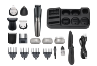 Kit de toilettage tout-en-un format voyage, lame réglable, fabricant de tondeuses à cheveux personnalisées OEM