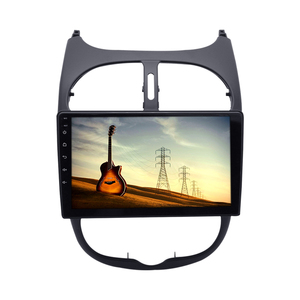 Doble din reproductor de dvd del coche de la fascia marco estéreo navegación carplay bt android <span class=keywords><strong>radio</strong></span> del coche para <span class=keywords><strong>Peugeot</strong></span> <span class=keywords><strong>206</strong></span>, 2000-2016 - Product Image 4