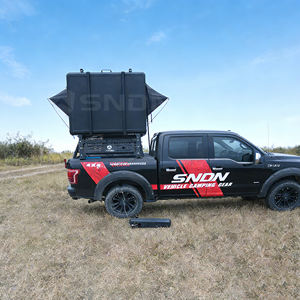 Tienda de Techo para Auto SNDN, Diseño Plegable de Gran Espacio, Carcasa Rígida de Aluminio, Impermeable, con Portaequipajes - Product Image 4