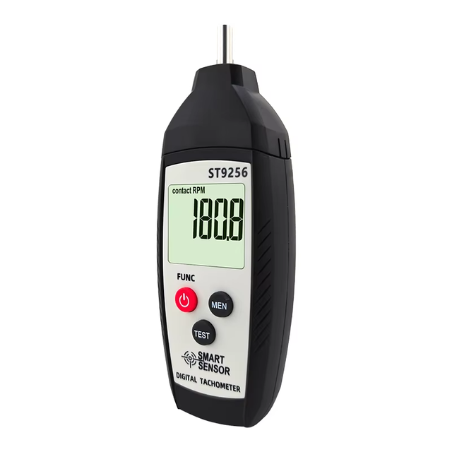 Factory Direct Sales Wholesale High-quality SMART SENSOR ST9256 2 1 Digital Tachometer ABS Material Speed Measuring Instrument