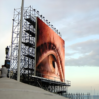 ZHIYU extérieur P3.91 écran d'affichage à LED 500x500 location LED panneau mural vidéo scène panneau mural à LED extérieur