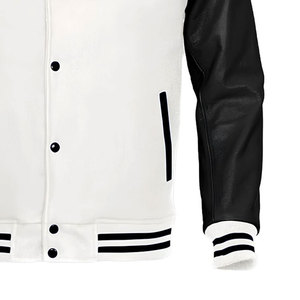 Best Quality <b>Men</b> Winter Varsity <b>Jacket</b> Front Custom Logo Stand Collar Latest Design High Streetwear <b>Men</b> Varsity <b>Jacket</b> - Product Image 4