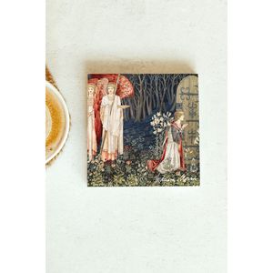 Ensemble de 28 sous-verres en pierre promotionnels de la série William Morris - Product Image 1
