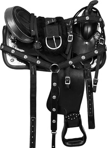 สแทคหนังวัวที่นั่งลึกแบบออกแบบได้ตามต้องการทนทานหนังม้าแบบตะวันตก - Product Image 3