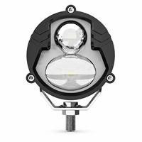 Phare antibrouillard LED pour moto, projecteur en aluminium, feux de conduite antibrouillard, phare de SUV