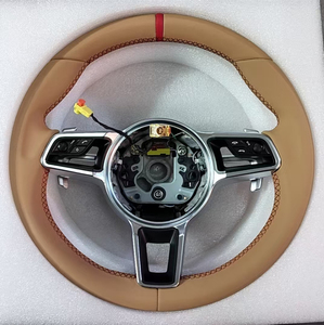 Volant en cuir personnalisé en usine pour Porsche Cayenne, Panamera, <span class=keywords><strong>Taycan</strong></span>, Macan, 911, volant Ohc Motors - Product Image 3