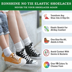 Clips Metálicos de Presión para Cordones Elásticos de 8mm, Cordones Elásticos sin Atar para Niños - Product Image 6
