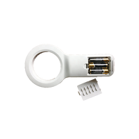 Lector de Microchip RFID 134.2khz Portátil para Mascotas, Perros y Gatos, Escáner de Microchip con Etiqueta de Vidrio, Lector de Etiquetas de Chip para Animales