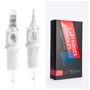 Agujas de Cartucho Desechables para Tatuajes, 20 Piezas/Caja, Tamaños Mixtos RL M1 RM RS para Máquina PMU y Arte Corporal - Product Image 4