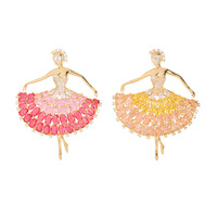 Broche de danseuse de ballet XILIANGFEIZI, mode de luxe, épinglette de danseuse, décoration de poitrine pour banquet, vente en gros
