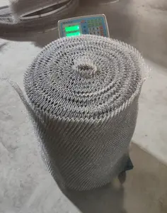 Stainless Steel Knitted Wire Mesh Filter Screen Woven Cloth For Separating Gas Liquid