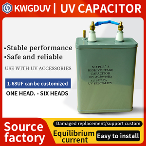 Precio de fábrica 1-68UF se puede personalizar condensador UV condensador de alto voltaje seguro y estable para potencia de compensación de lámpara UV - Product Image 3