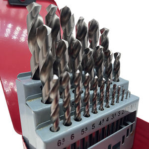 Chất Lượng Cao Nhà Máy 25Pcs <span class=keywords><strong>HSS</strong></span> <span class=keywords><strong>Din338</strong></span> Twist Khoan Bit Set Cho Kim Loại <span class=keywords><strong>HSS</strong></span> Khoan Bit Set - Product Image 2