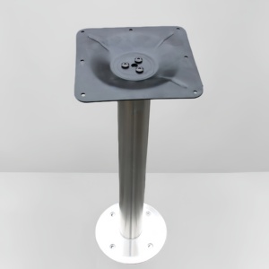 Gambe <span class=keywords><strong>per</strong></span> Tavoli Moderne in Acciaio Inossidabile <span class=keywords><strong>per</strong></span> <span class=keywords><strong>Cucina</strong></span>, Soggiorno, Scuola, Sala <span class=keywords><strong>da</strong></span> Pranzo - <span class=keywords><strong>Piedi</strong></span> Fissi Resistenti, Colonna di Supporto in Legno Massello - Product Image 2