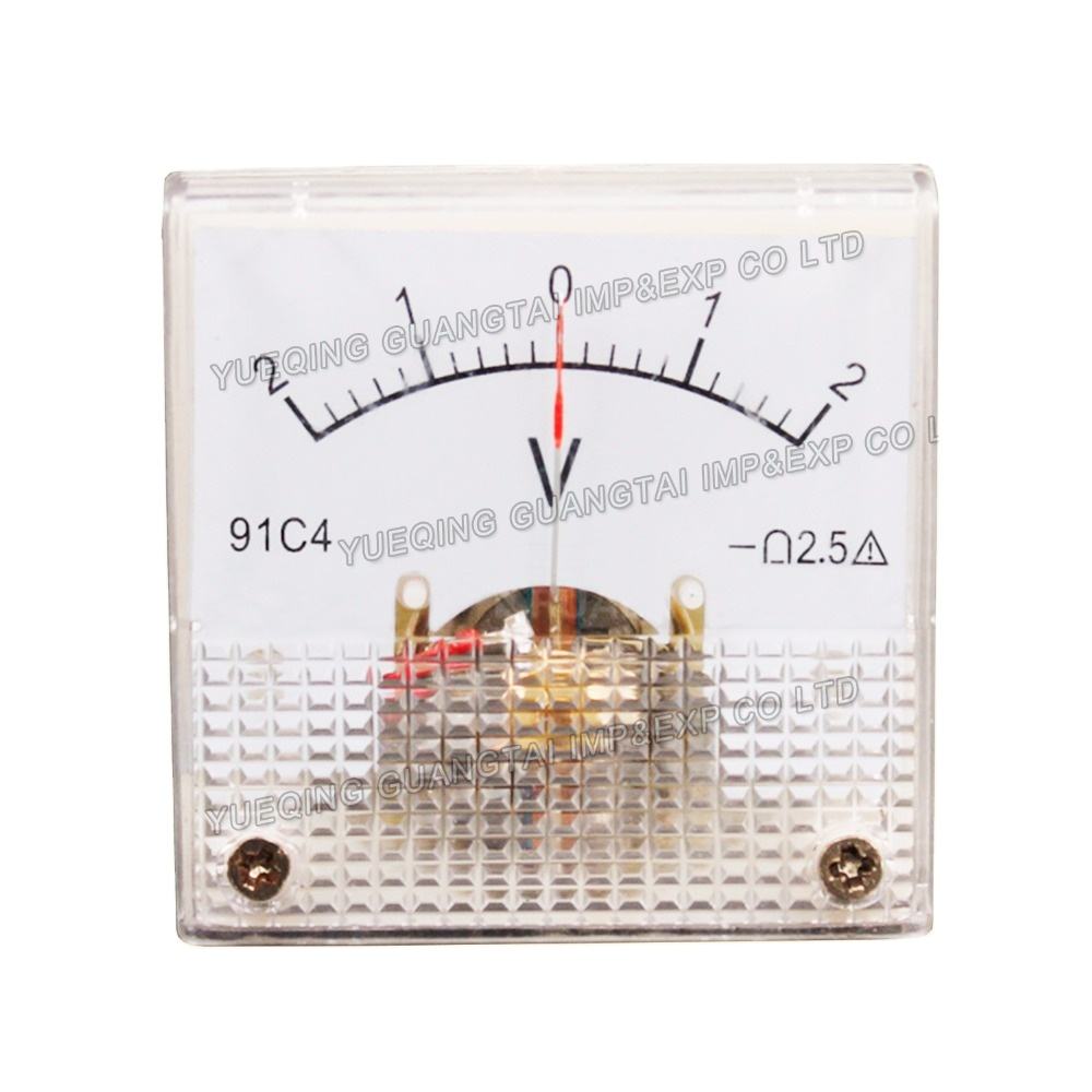 High Quality 91C4 Class 2.5 45x45 DC 2V Micro Panel Analog Ampere Voltage  Meter| Alibaba.com