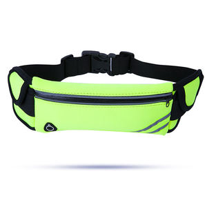 Sport Money Belt Fanny Pack Ceinture de course Sac de <span class=keywords><strong>taille</strong></span> avec porte-bouteille d'eau - Product Image 2